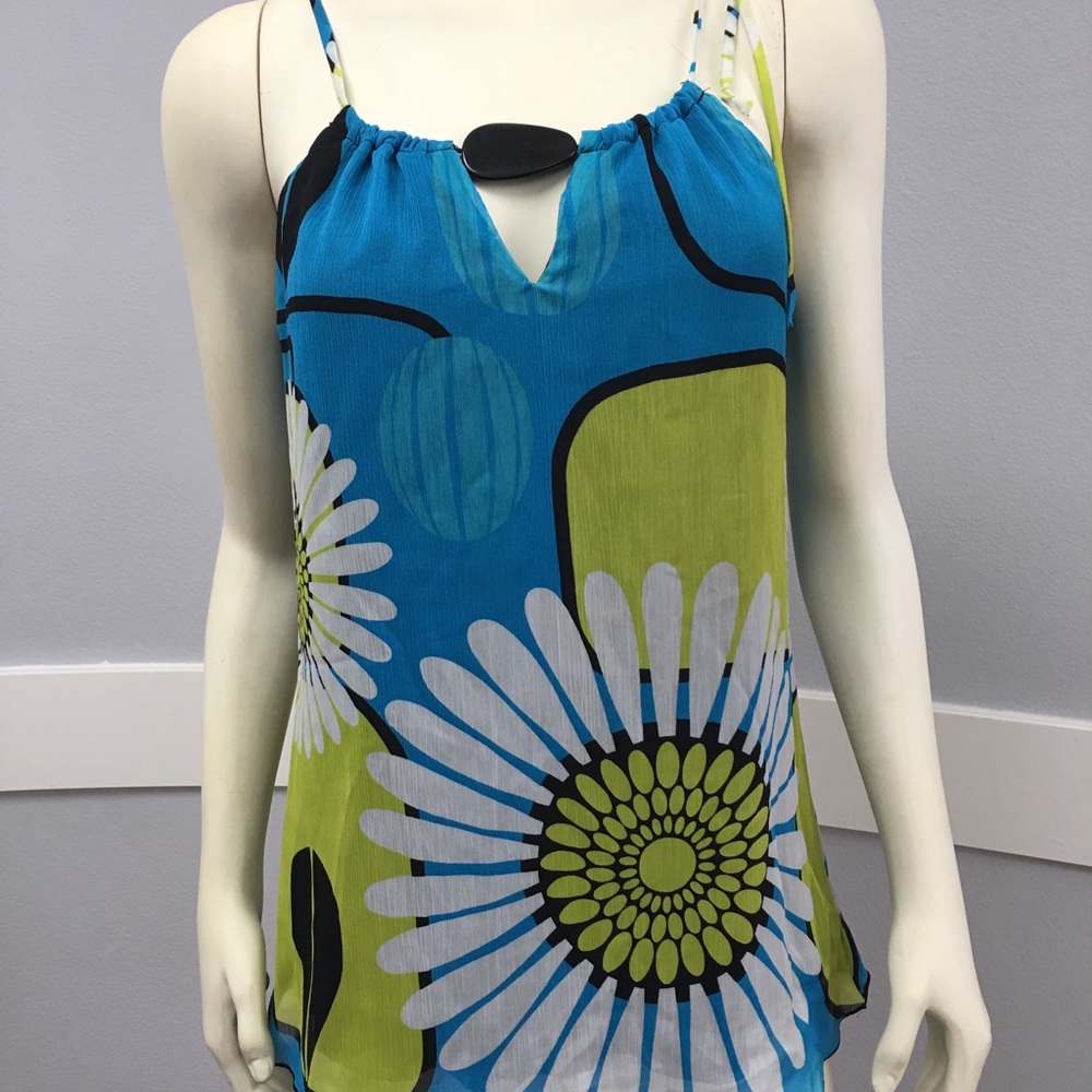 Summer top with bead detail!